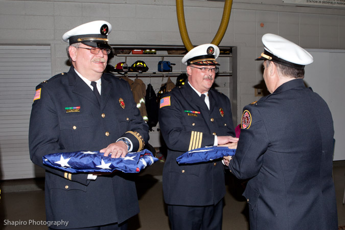 Buffalo Grove Fire Department retirement ceremony